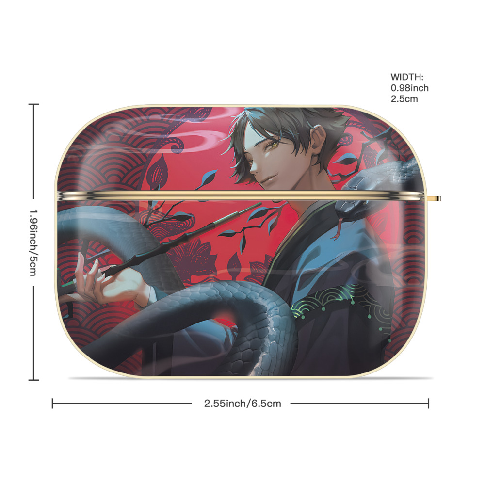 ハイキュー!! Haikyu!! 【AirPods Pro用】ハードシェル保護ケース｜耐衝撃・防指紋・カラビナ付き商品仕様