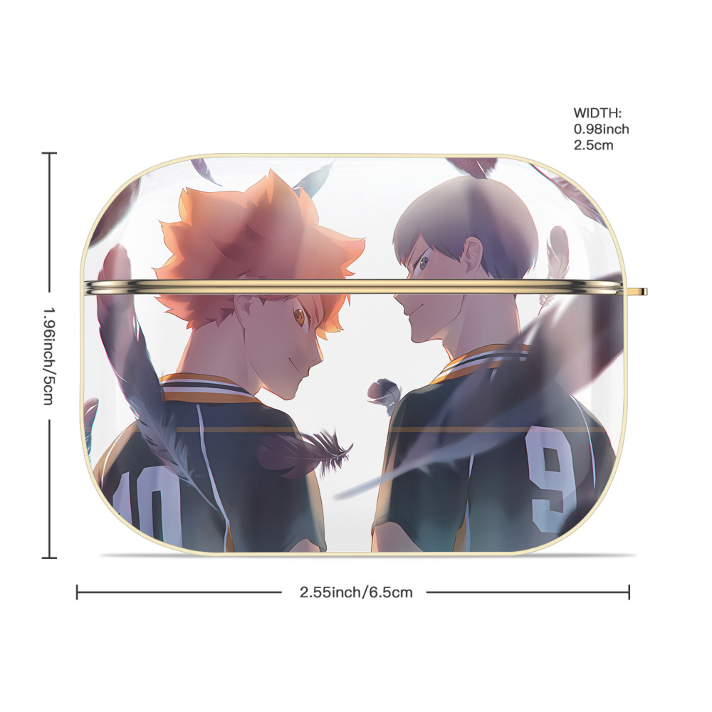 ハイキュー!! Haikyu!! 【AirPods Pro用】ハードシェル保護ケース｜耐衝撃・防指紋・カラビナ付き商品仕様