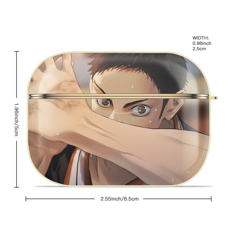 ハイキュー!! Haikyu!! 【AirPods Pro用】ハードシェル保護ケース｜耐衝撃・防指紋・カラビナ付き商品仕様