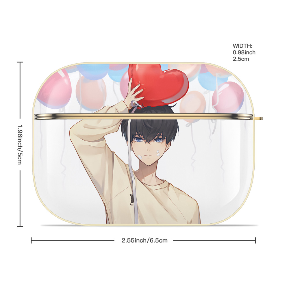 ハイキュー!! Haikyu!! 【AirPods Pro用】ハードシェル保護ケース｜耐衝撃・防指紋・カラビナ付き商品仕様