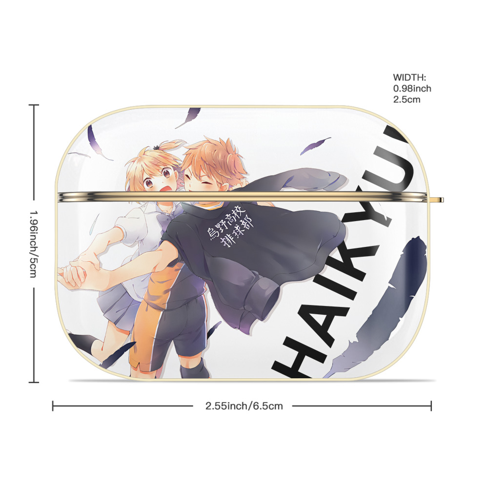 ハイキュー!! Haikyu!! 【AirPods Pro用】ハードシェル保護ケース｜耐衝撃・防指紋・カラビナ付き商品仕様