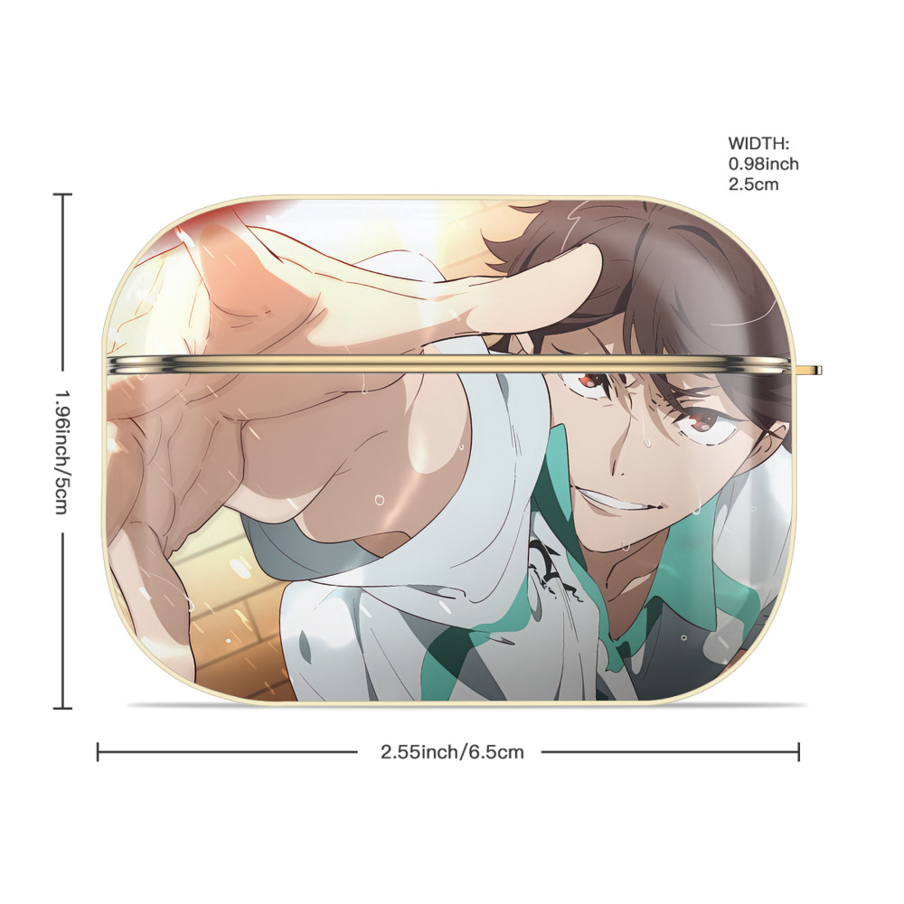 ハイキュー!! Haikyu!! 【AirPods Pro用】ハードシェル保護ケース｜耐衝撃・防指紋・カラビナ付き商品仕様