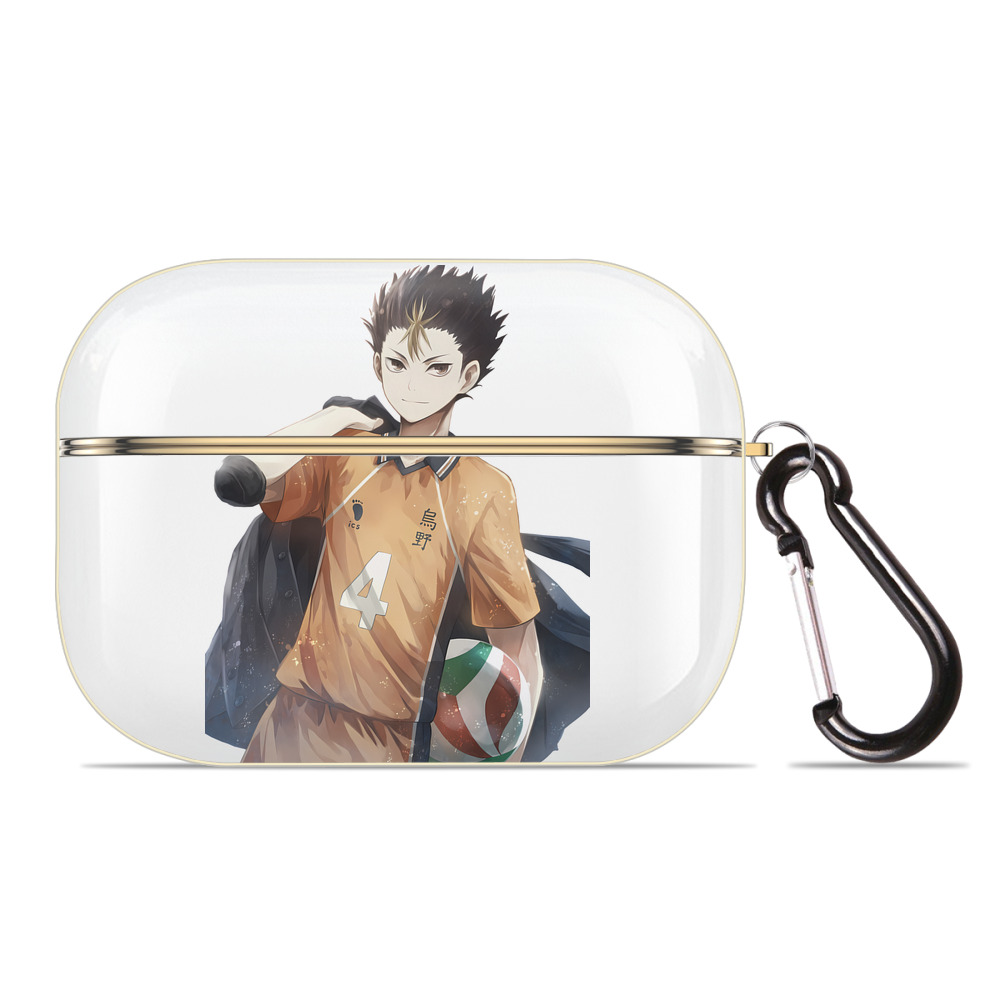 （画像用） ハイキュー!! Haikyu!! 【AirPods Pro用】ハードシェル保護ケース｜耐衝撃・防指紋・カラビナ付き商品仕様
