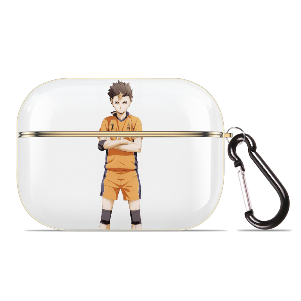 （画像用） ハイキュー!! Haikyu!! 【AirPods Pro用】ハードシェル保護ケース｜耐衝撃・防指紋・カラビナ付き商品仕様