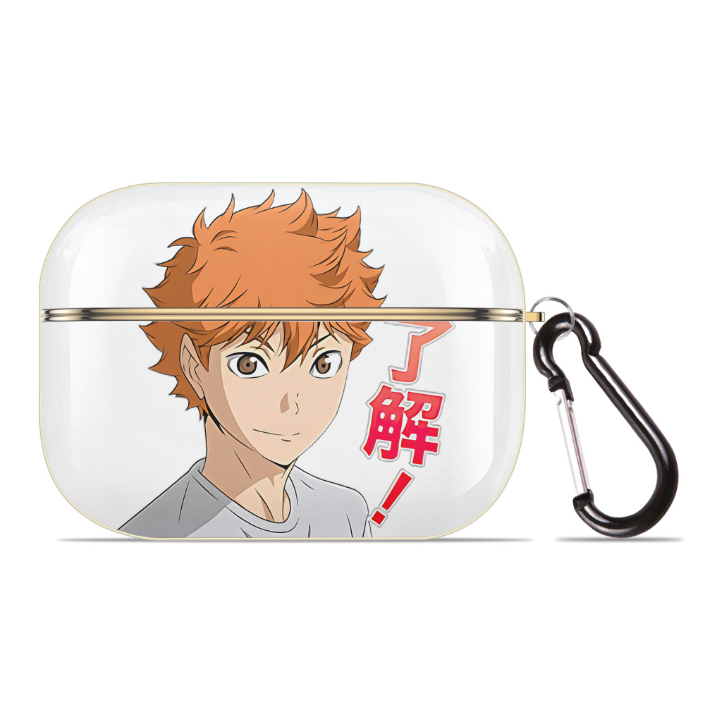 （画像用） ハイキュー!! Haikyu!! 【AirPods Pro用】ハードシェル保護ケース｜耐衝撃・防指紋・カラビナ付き商品仕様