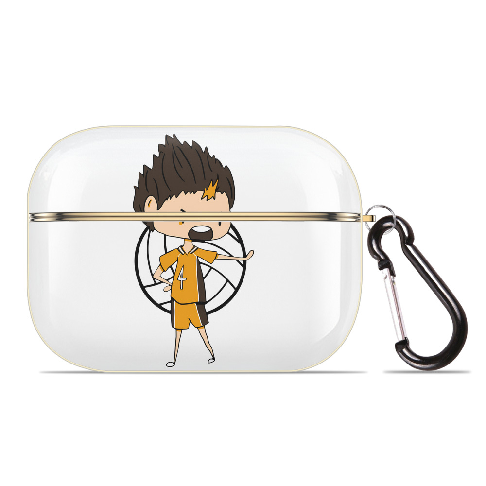（画像用） ハイキュー!! Haikyu!! 【AirPods Pro用】ハードシェル保護ケース｜耐衝撃・防指紋・カラビナ付き商品仕様