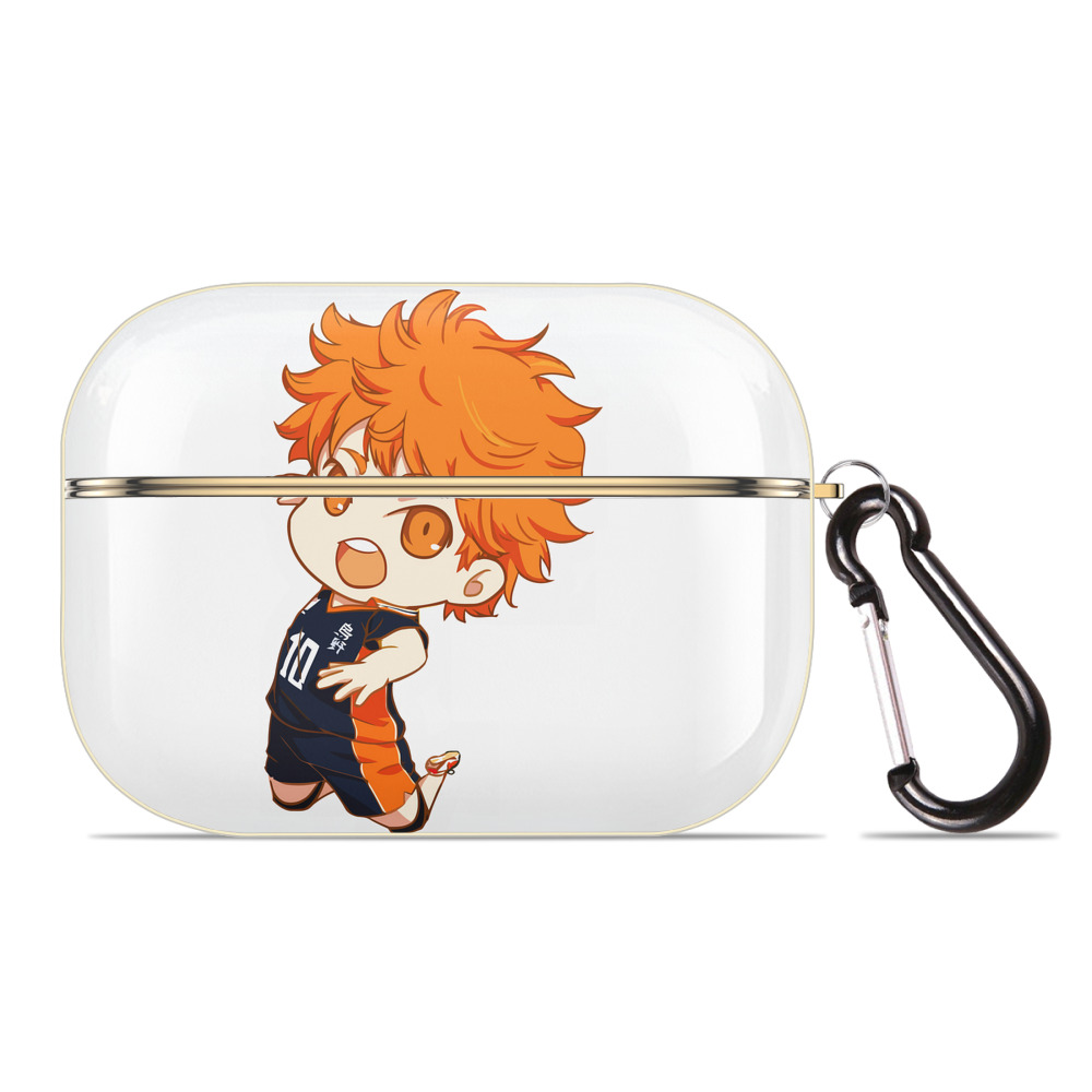 （画像用） ハイキュー!! Haikyu!! 【AirPods Pro用】ハードシェル保護ケース｜耐衝撃・防指紋・カラビナ付き商品仕様