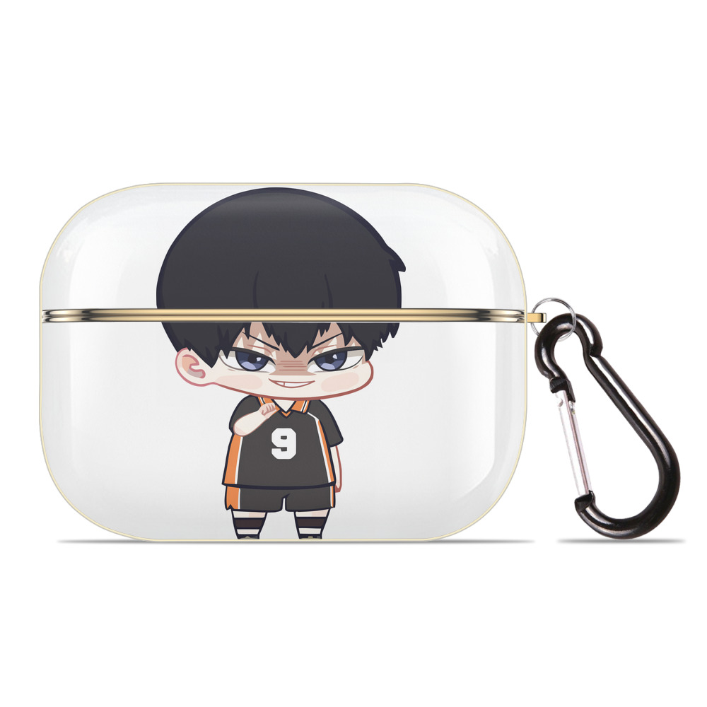 （画像用） ハイキュー!! Haikyu!! 【AirPods Pro用】ハードシェル保護ケース｜耐衝撃・防指紋・カラビナ付き商品仕様