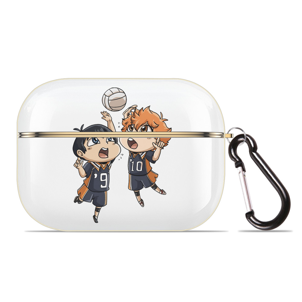 （画像用） ハイキュー!! Haikyu!! 【AirPods Pro用】ハードシェル保護ケース｜耐衝撃・防指紋・カラビナ付き商品仕様