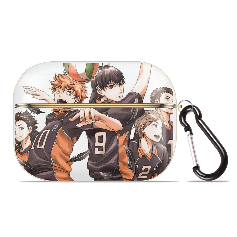 （画像用） ハイキュー!! Haikyu!! 【AirPods Pro用】ハードシェル保護ケース｜耐衝撃・防指紋・カラビナ付き商品仕様