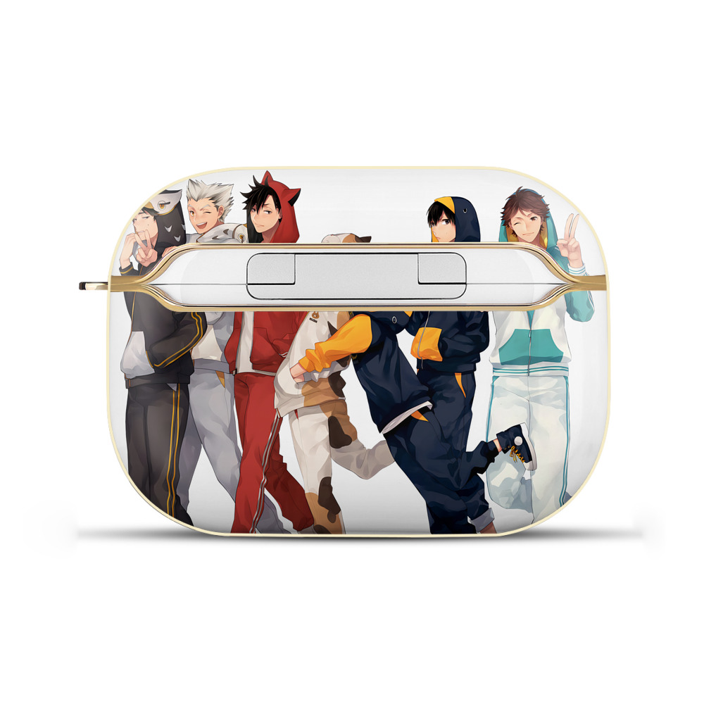 （画像用） ハイキュー!! Haikyu!! 【AirPods Pro用】ハードシェル保護ケース｜耐衝撃・防指紋・カラビナ付き商品仕様