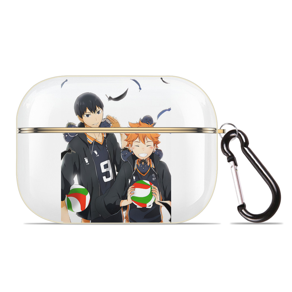 （画像用） ハイキュー!! Haikyu!! 【AirPods Pro用】ハードシェル保護ケース｜耐衝撃・防指紋・カラビナ付き商品仕様