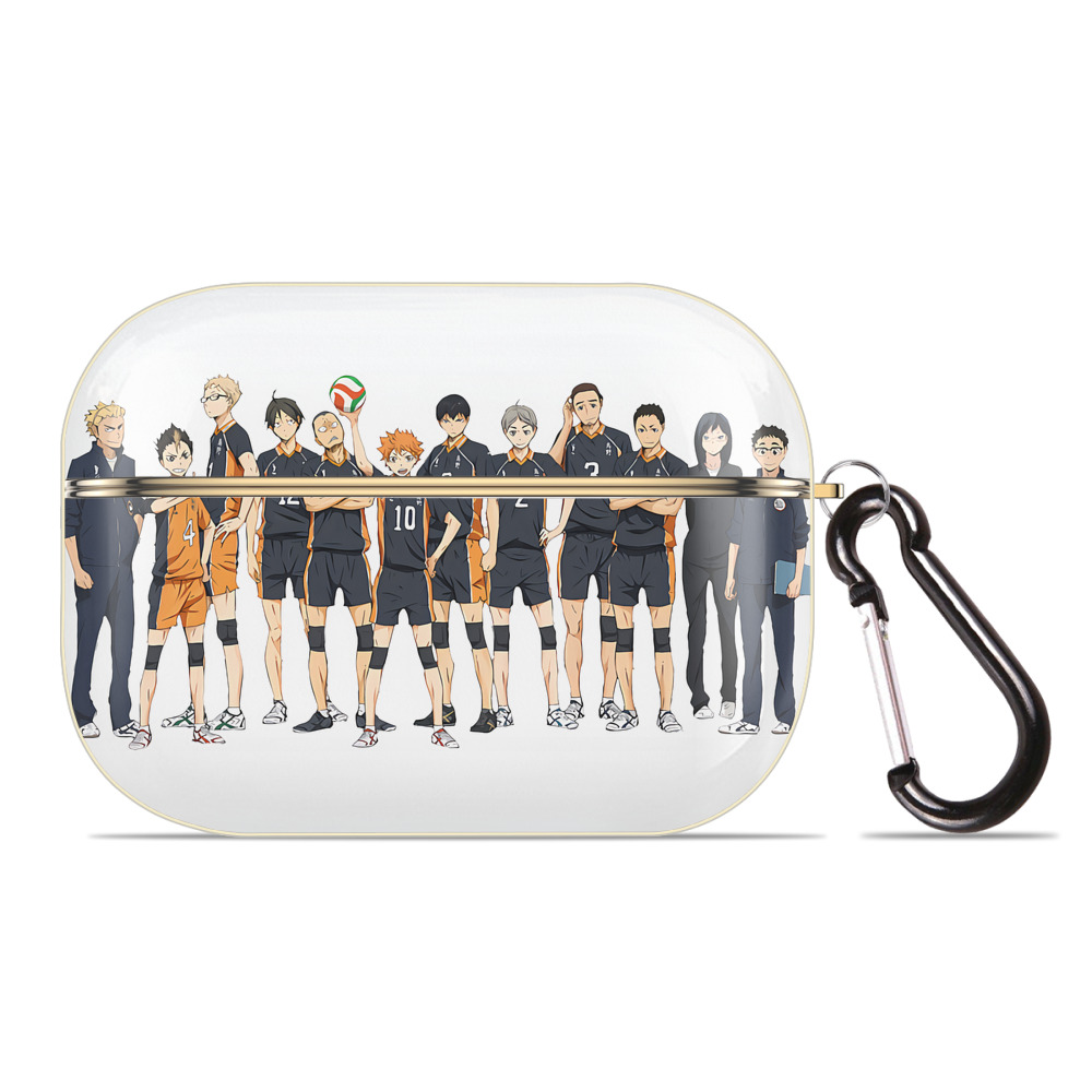 （画像用） ハイキュー!! Haikyu!! 【AirPods Pro用】ハードシェル保護ケース｜耐衝撃・防指紋・カラビナ付き商品仕様