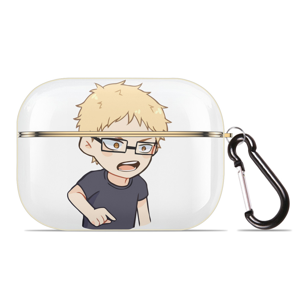 （画像用） ハイキュー!! Haikyu!! 【AirPods Pro用】ハードシェル保護ケース｜耐衝撃・防指紋・カラビナ付き商品仕様