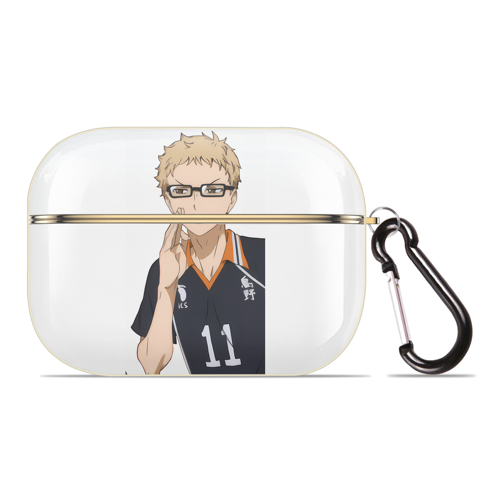 （画像用） ハイキュー!! Haikyu!! 【AirPods Pro用】ハードシェル保護ケース｜耐衝撃・防指紋・カラビナ付き商品仕様