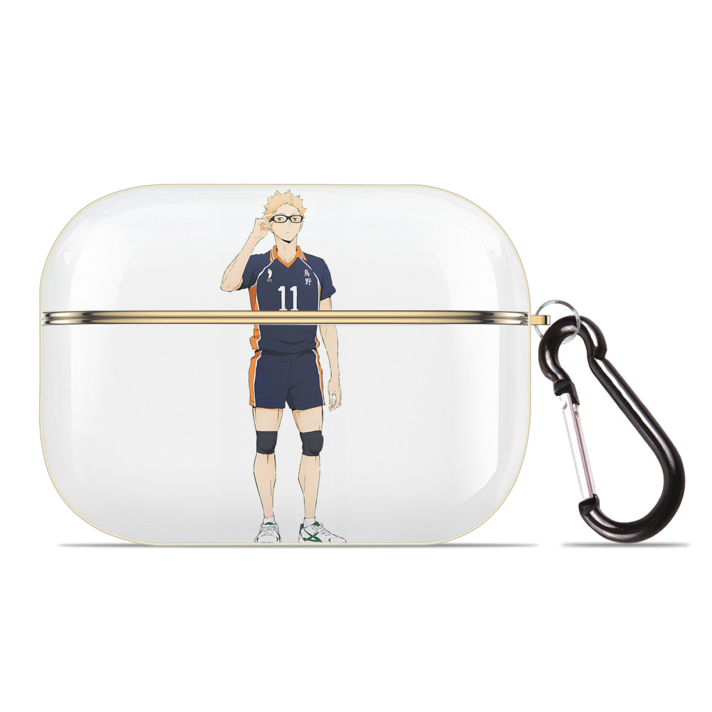 （画像用） ハイキュー!! Haikyu!! 【AirPods Pro用】ハードシェル保護ケース｜耐衝撃・防指紋・カラビナ付き商品仕様