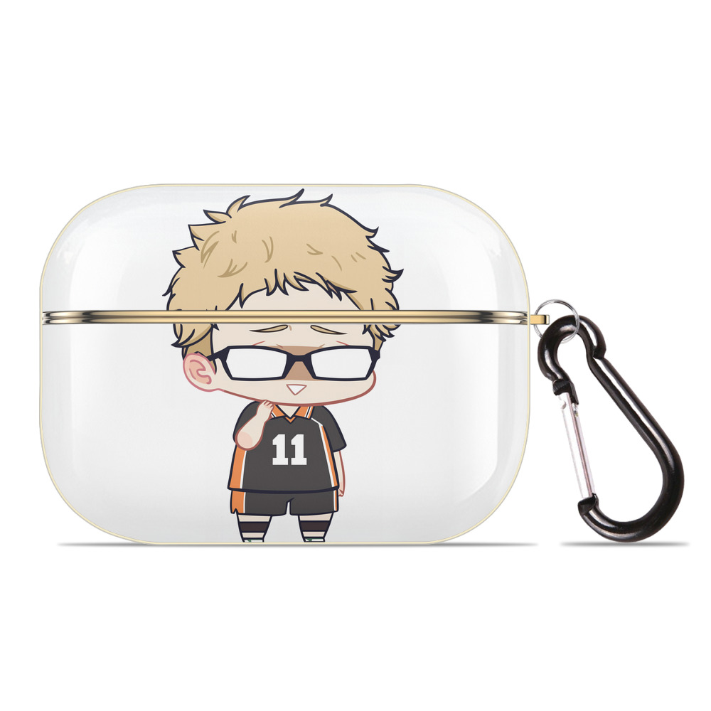 （画像用） ハイキュー!! Haikyu!! 【AirPods Pro用】ハードシェル保護ケース｜耐衝撃・防指紋・カラビナ付き商品仕様
