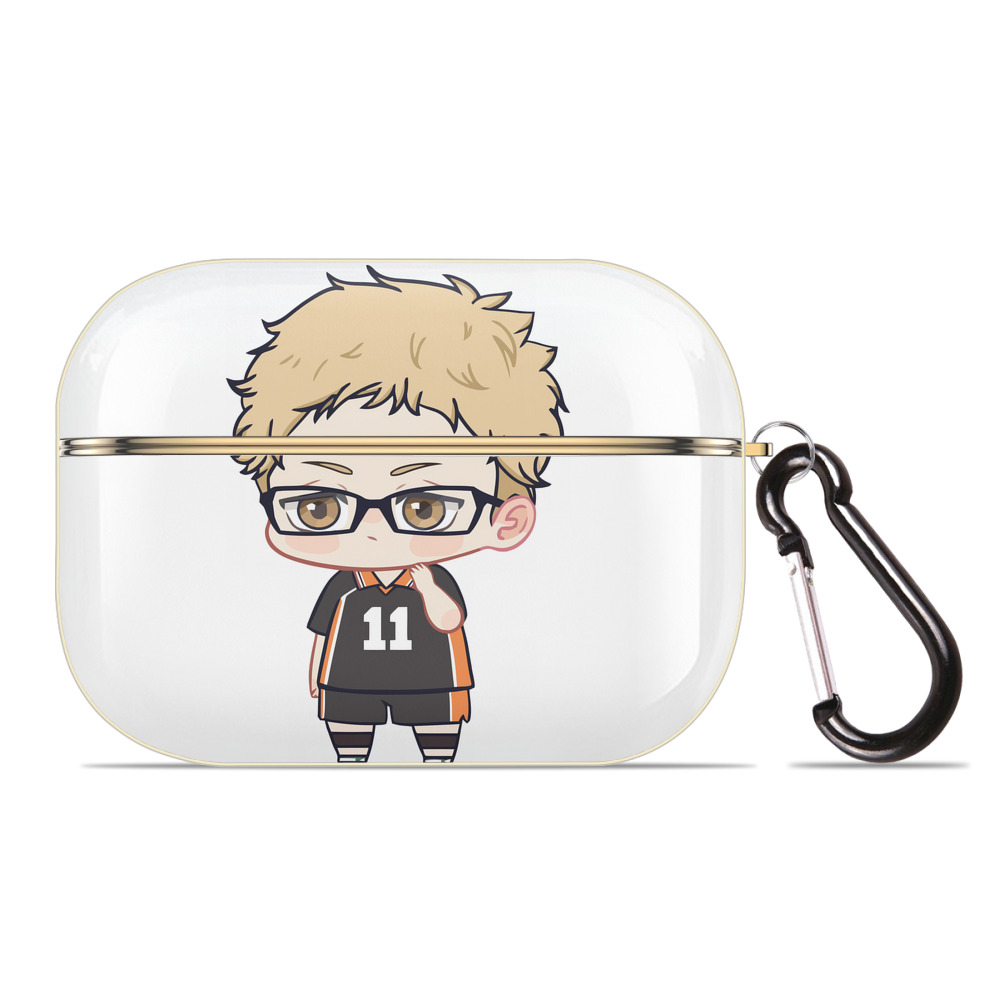（画像用） ハイキュー!! Haikyu!! 【AirPods Pro用】ハードシェル保護ケース｜耐衝撃・防指紋・カラビナ付き商品仕様