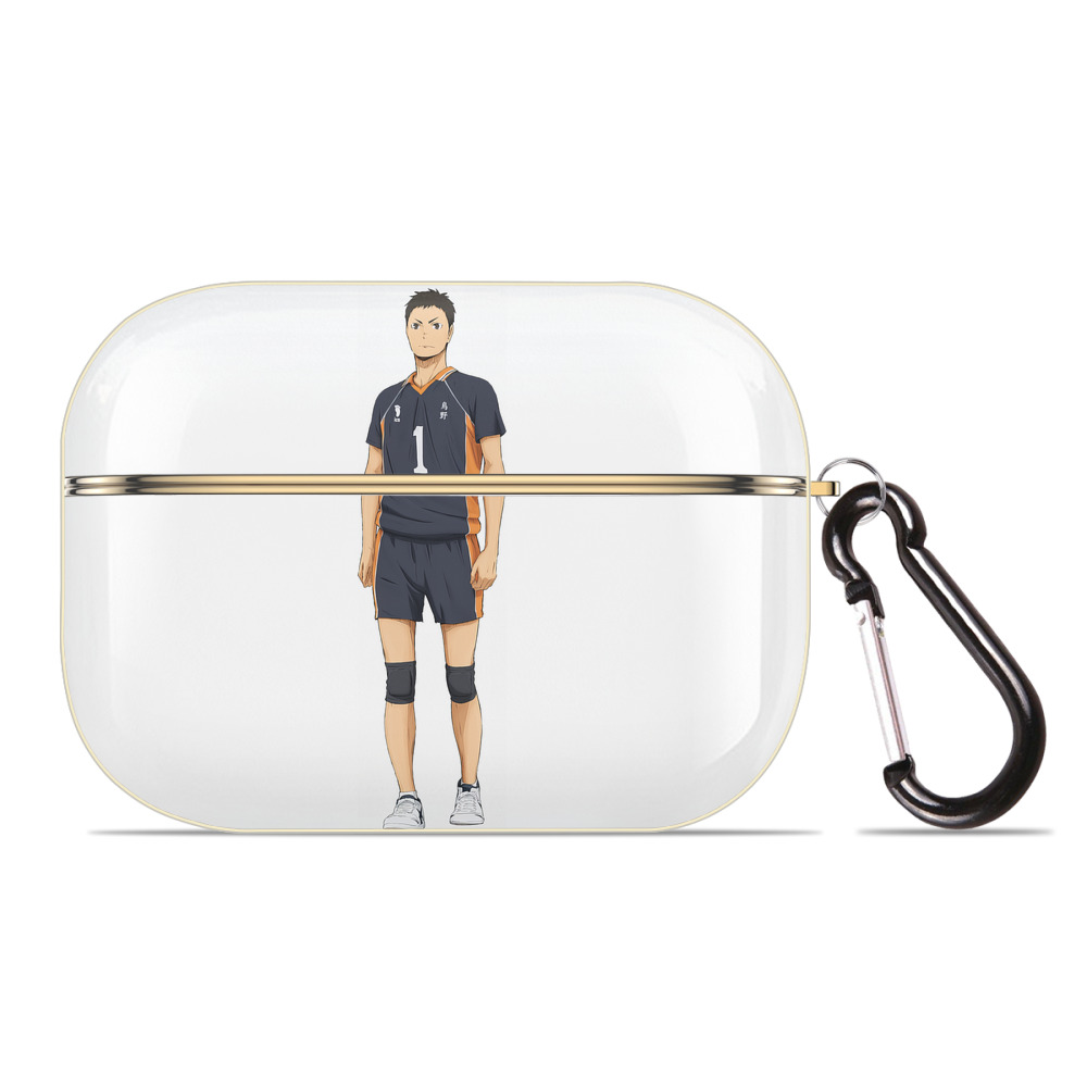 （画像用） ハイキュー!! Haikyu!! 【AirPods Pro用】ハードシェル保護ケース｜耐衝撃・防指紋・カラビナ付き商品仕様