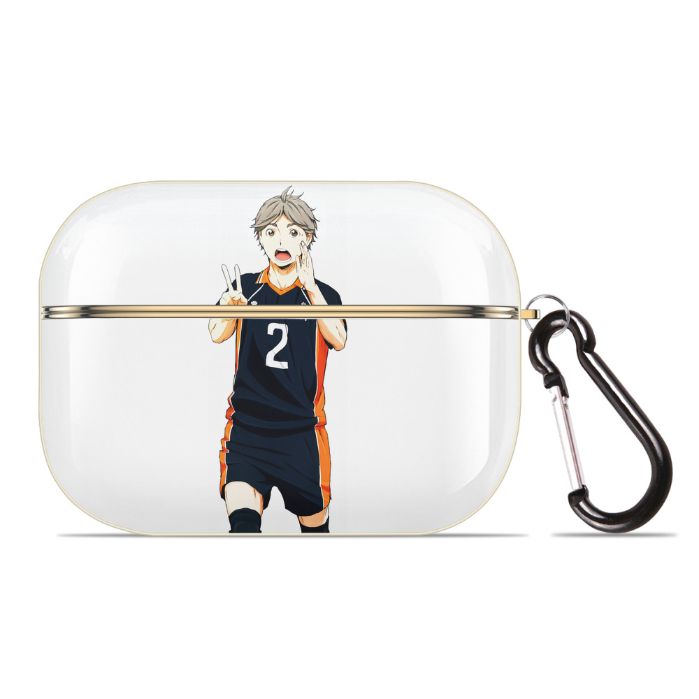 （画像用） ハイキュー!! Haikyu!! 【AirPods Pro用】ハードシェル保護ケース｜耐衝撃・防指紋・カラビナ付き商品仕様