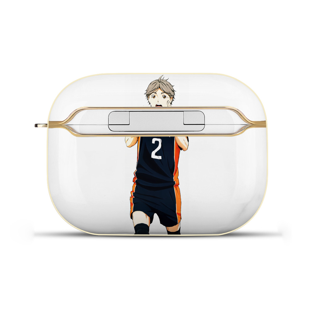 （画像用） ハイキュー!! Haikyu!! 【AirPods Pro用】ハードシェル保護ケース｜耐衝撃・防指紋・カラビナ付き商品仕様