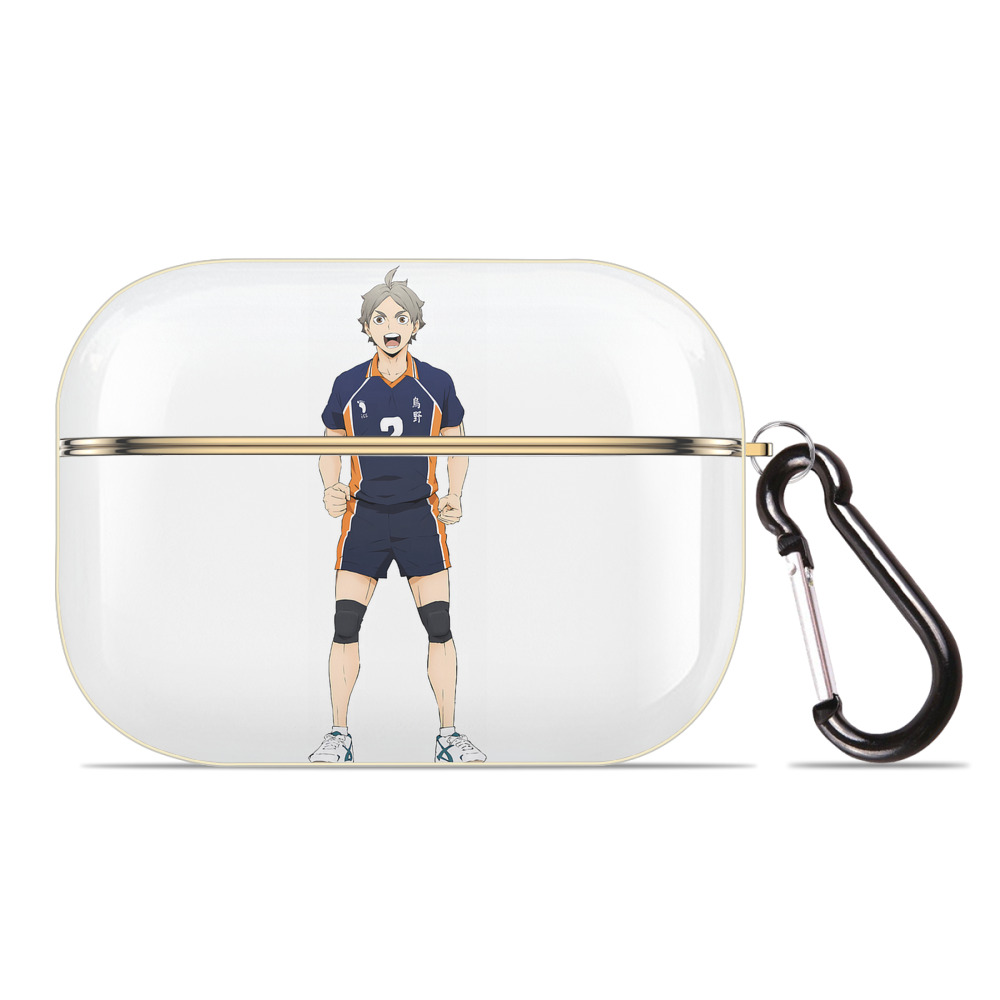 （画像用） ハイキュー!! Haikyu!! 【AirPods Pro用】ハードシェル保護ケース｜耐衝撃・防指紋・カラビナ付き商品仕様
