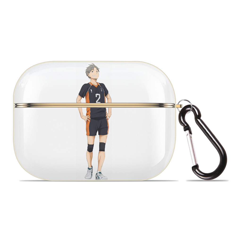 （画像用） ハイキュー!! Haikyu!! 【AirPods Pro用】ハードシェル保護ケース｜耐衝撃・防指紋・カラビナ付き商品仕様
