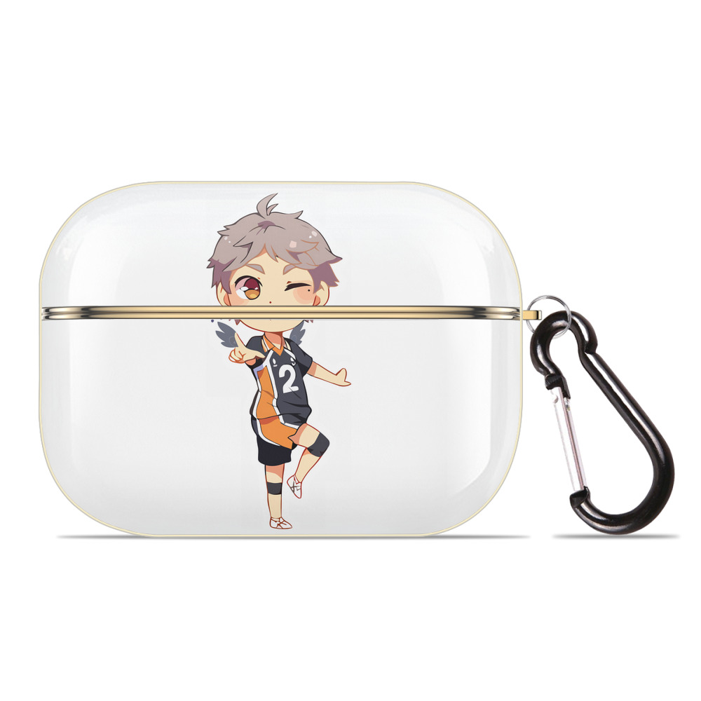 （画像用） ハイキュー!! Haikyu!! 【AirPods Pro用】ハードシェル保護ケース｜耐衝撃・防指紋・カラビナ付き商品仕様