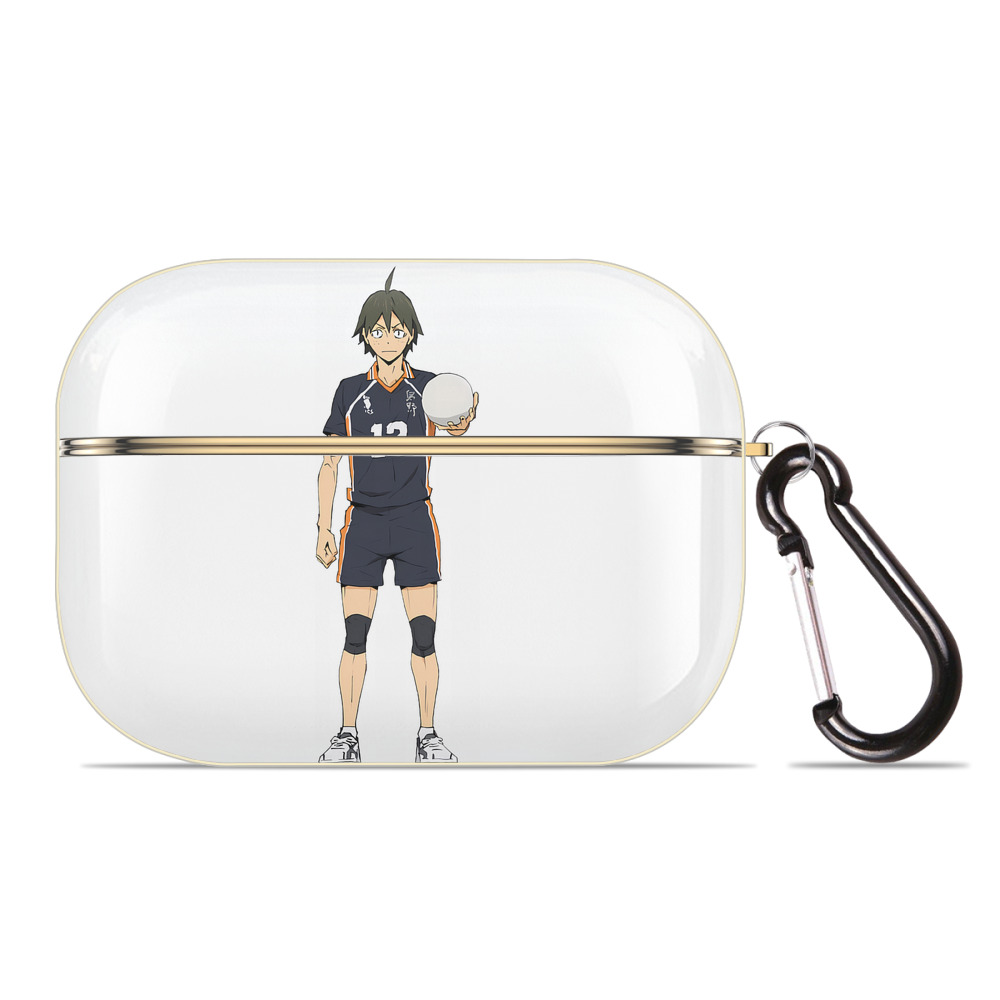 （画像用） ハイキュー!! Haikyu!! 【AirPods Pro用】ハードシェル保護ケース｜耐衝撃・防指紋・カラビナ付き商品仕様