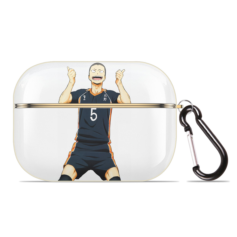 （画像用） ハイキュー!! Haikyu!! 【AirPods Pro用】ハードシェル保護ケース｜耐衝撃・防指紋・カラビナ付き商品仕様