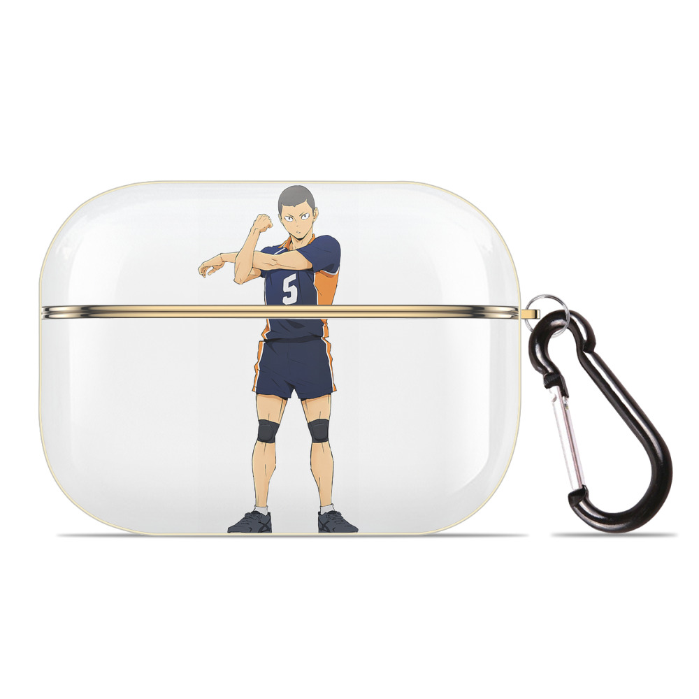 （画像用） ハイキュー!! Haikyu!! 【AirPods Pro用】ハードシェル保護ケース｜耐衝撃・防指紋・カラビナ付き商品仕様