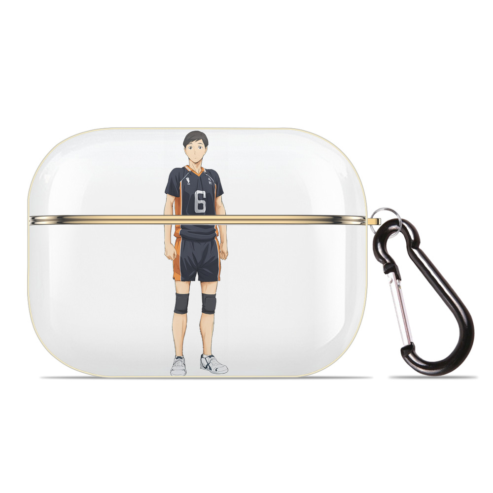 （画像用） ハイキュー!! Haikyu!! 【AirPods Pro用】ハードシェル保護ケース｜耐衝撃・防指紋・カラビナ付き商品仕様