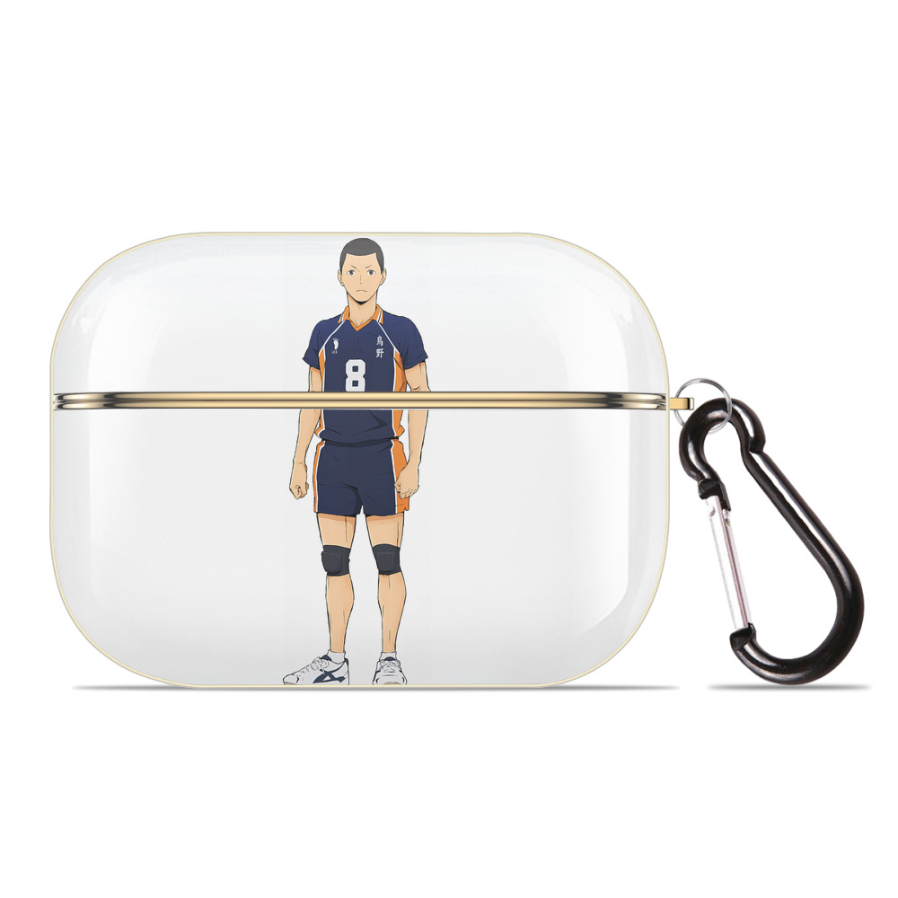 （画像用） ハイキュー!! Haikyu!! 【AirPods Pro用】ハードシェル保護ケース｜耐衝撃・防指紋・カラビナ付き商品仕様