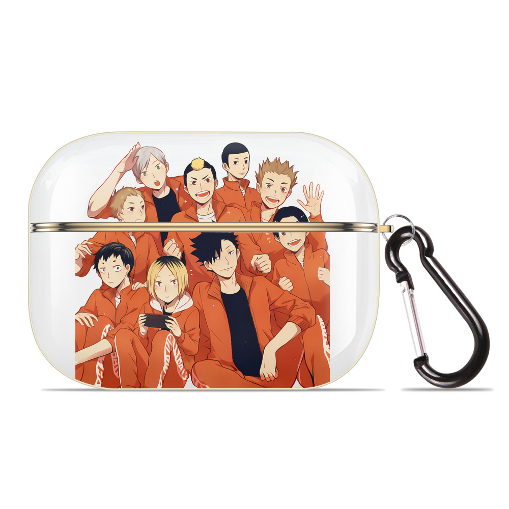 （画像用） ハイキュー!! Haikyu!! 【AirPods Pro用】ハードシェル保護ケース｜耐衝撃・防指紋・カラビナ付き商品仕様