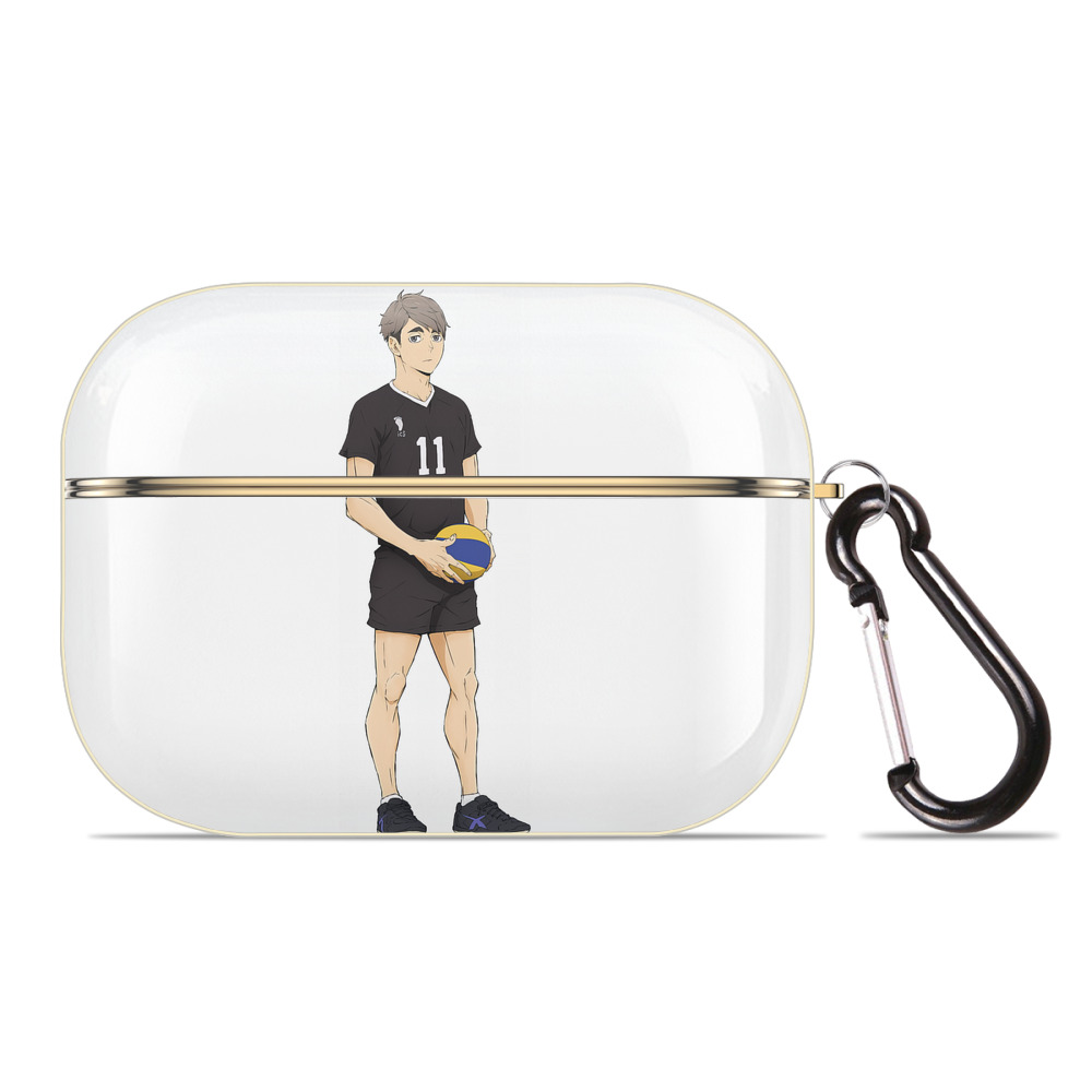（画像用） ハイキュー!! Haikyu!! 【AirPods Pro用】ハードシェル保護ケース｜耐衝撃・防指紋・カラビナ付き商品仕様