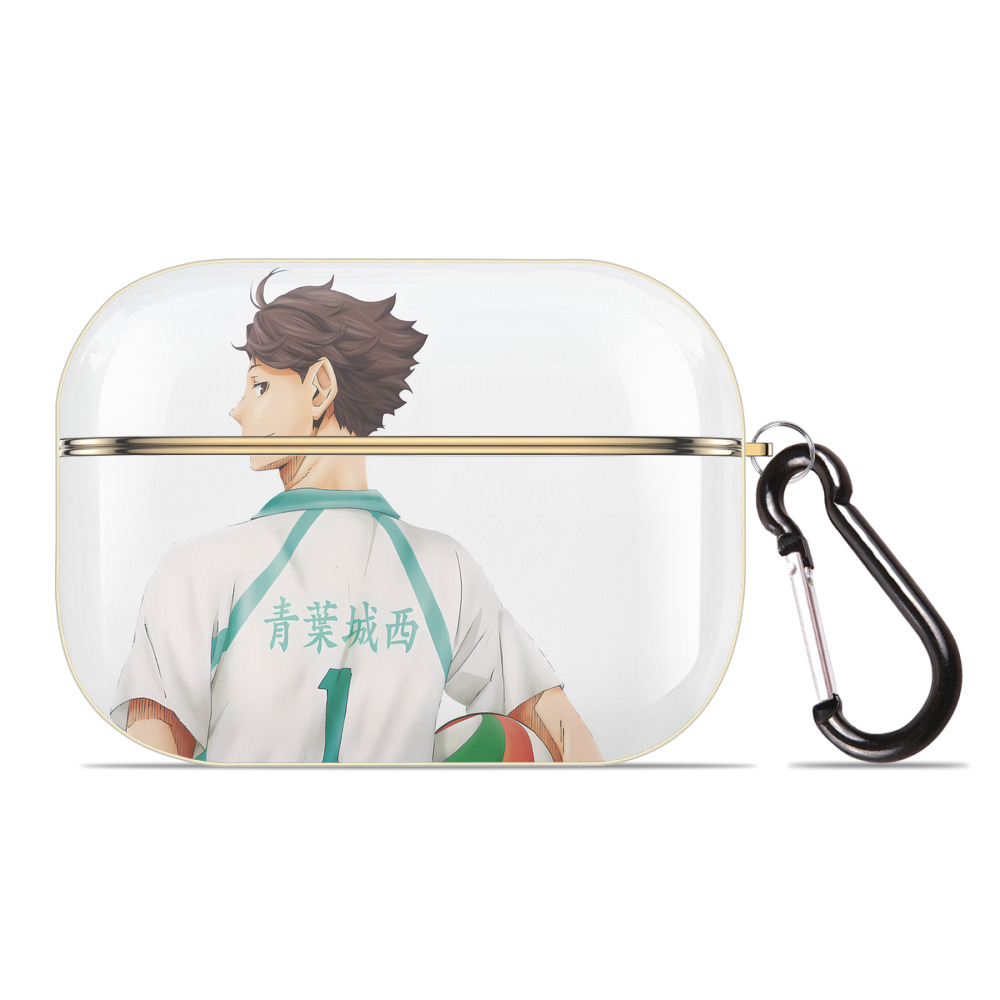 （画像用） ハイキュー!! Haikyu!! 【AirPods Pro用】ハードシェル保護ケース｜耐衝撃・防指紋・カラビナ付き商品仕様