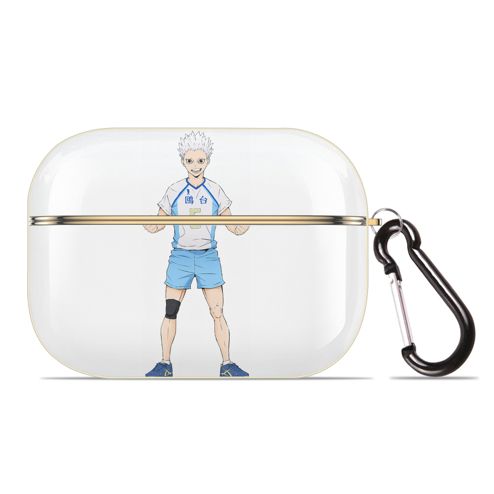 （画像用） ハイキュー!! Haikyu!! 【AirPods Pro用】ハードシェル保護ケース｜耐衝撃・防指紋・カラビナ付き商品仕様