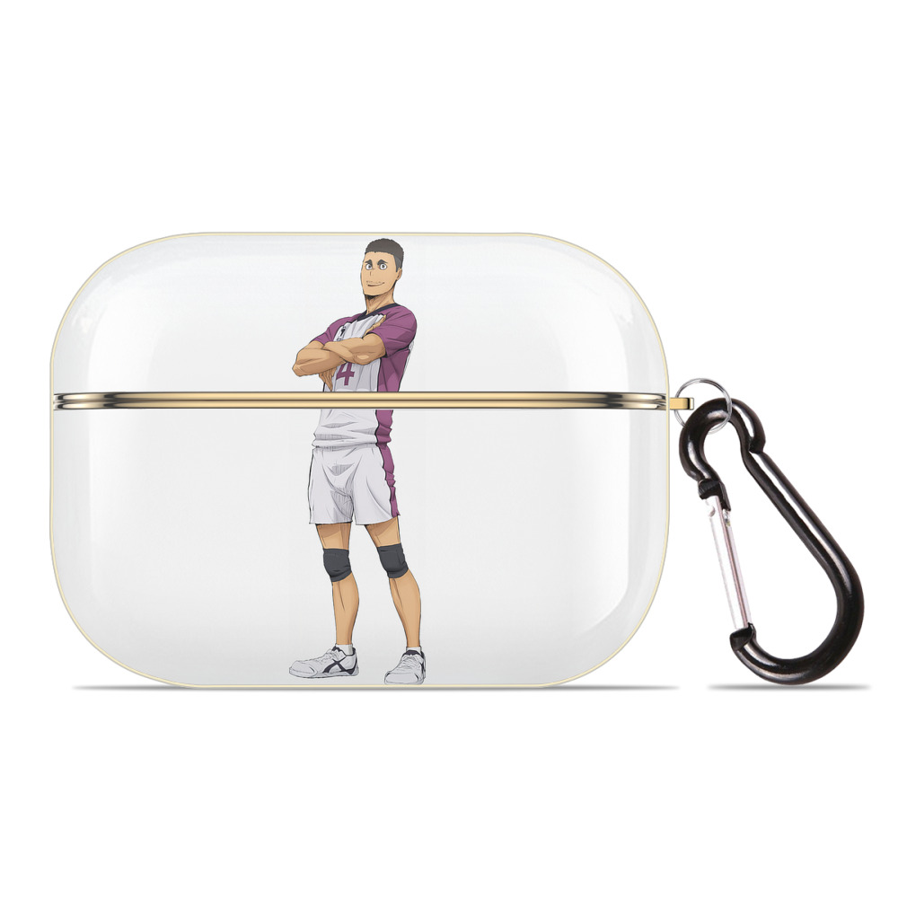 （画像用） ハイキュー!! Haikyu!! 【AirPods Pro用】ハードシェル保護ケース｜耐衝撃・防指紋・カラビナ付き商品仕様