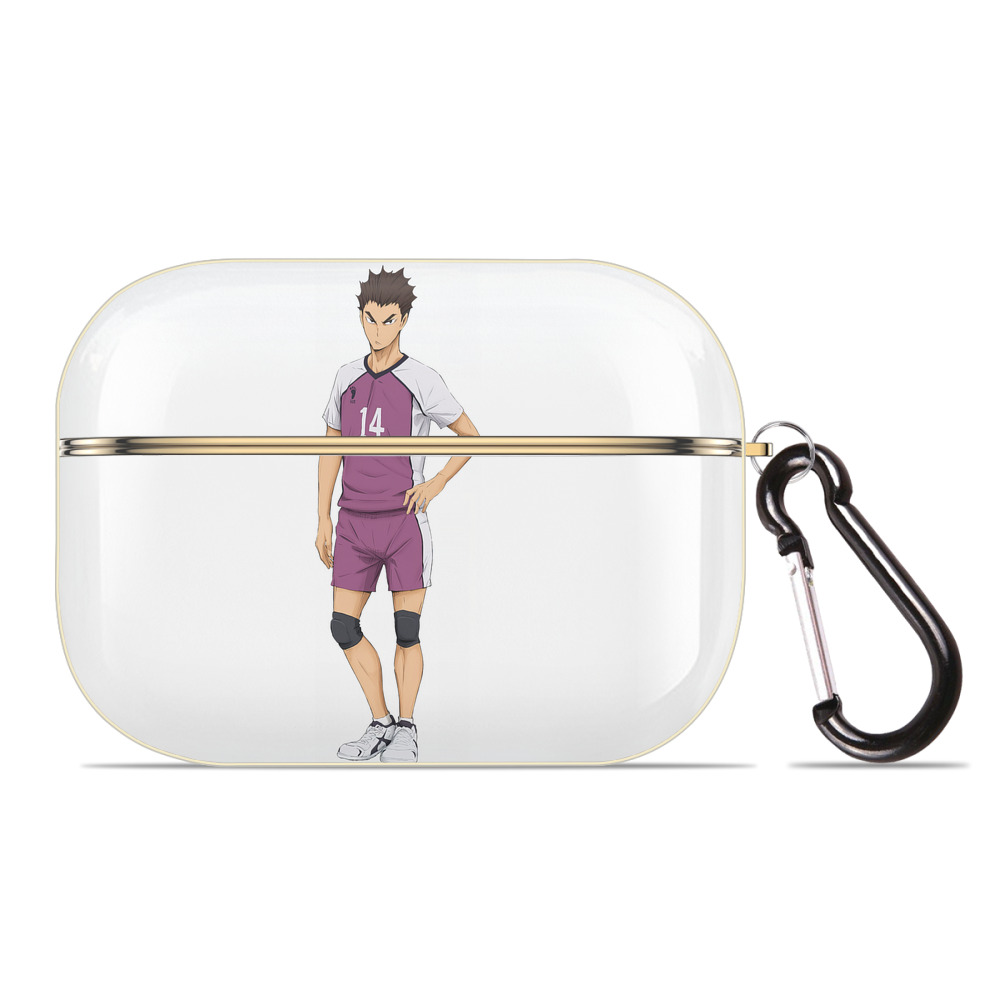 （画像用） ハイキュー!! Haikyu!! 【AirPods Pro用】ハードシェル保護ケース｜耐衝撃・防指紋・カラビナ付き商品仕様