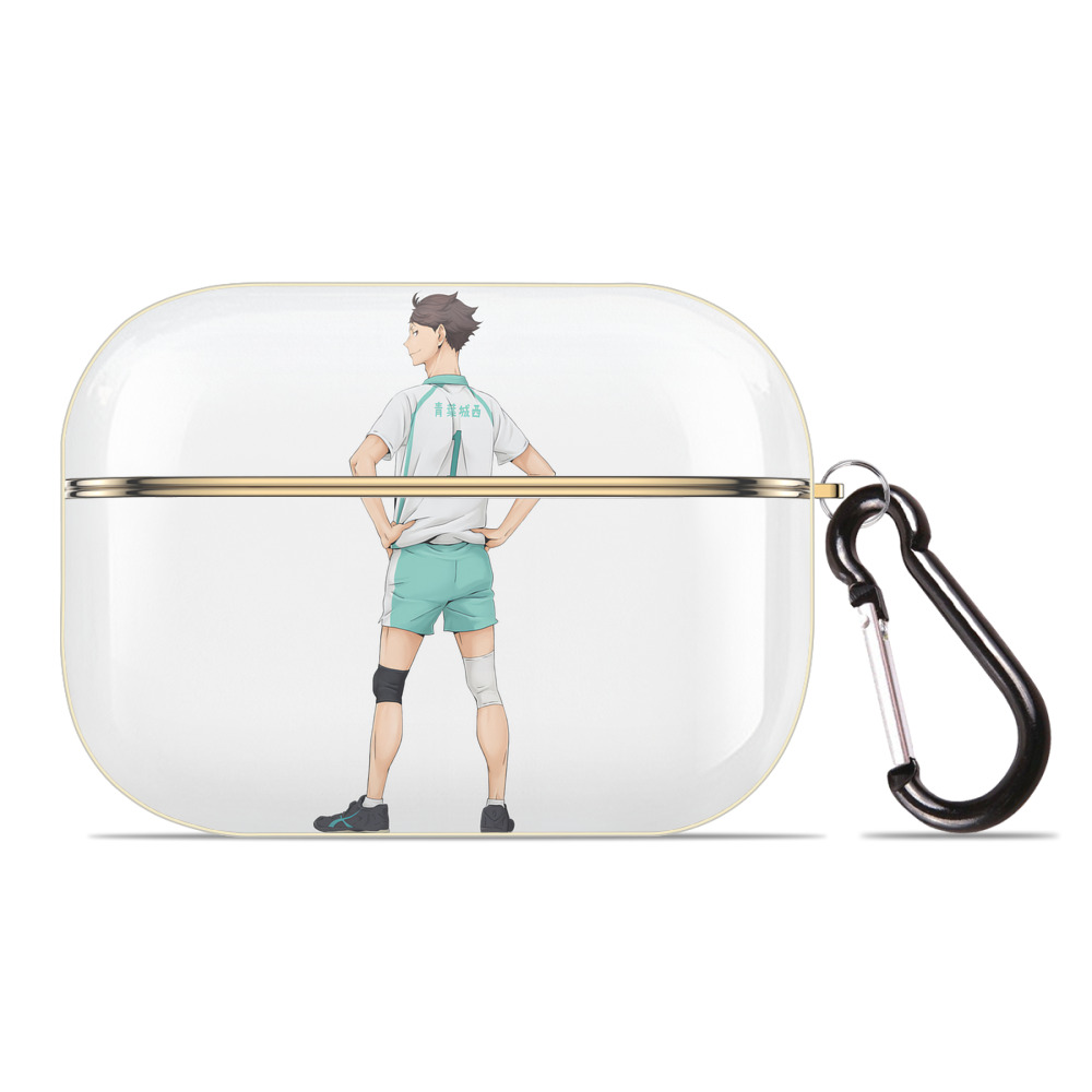 （画像用） ハイキュー!! Haikyu!! 【AirPods Pro用】ハードシェル保護ケース｜耐衝撃・防指紋・カラビナ付き商品仕様