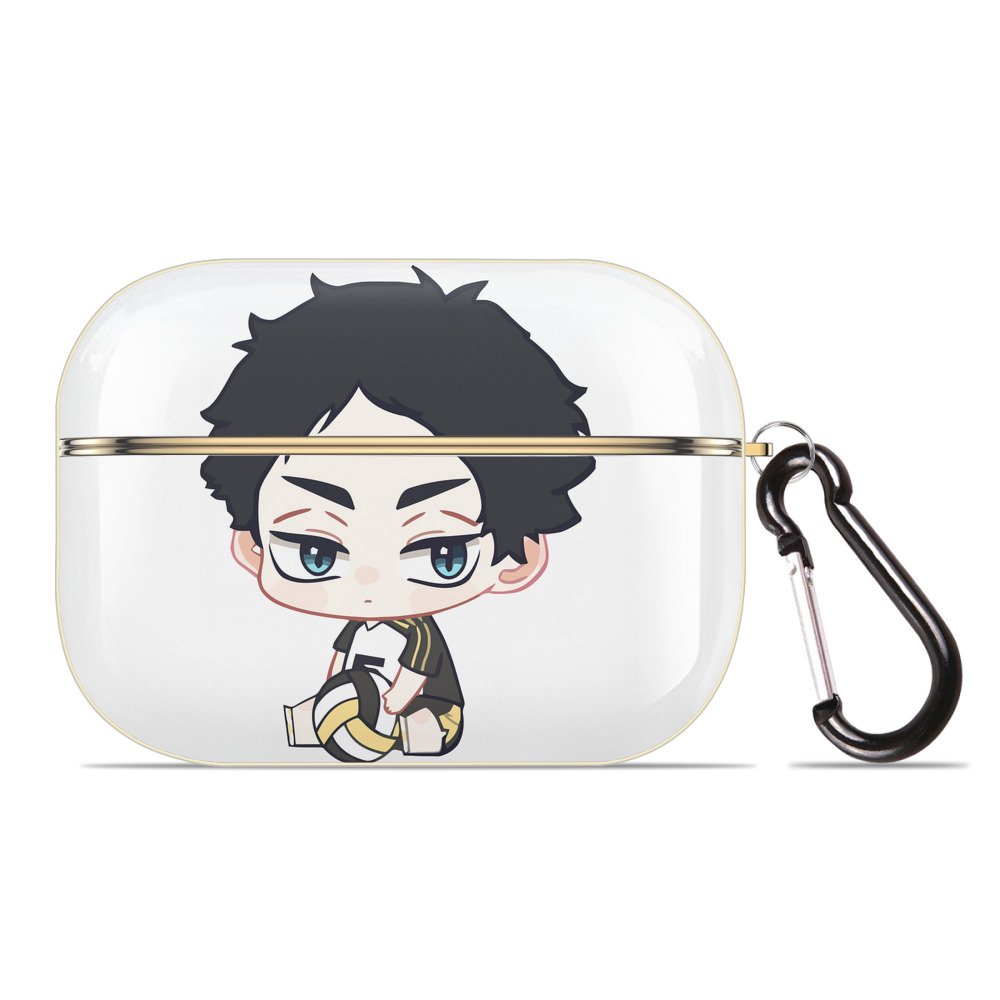 （画像用） ハイキュー!! Haikyu!! 【AirPods Pro用】ハードシェル保護ケース｜耐衝撃・防指紋・カラビナ付き商品仕様