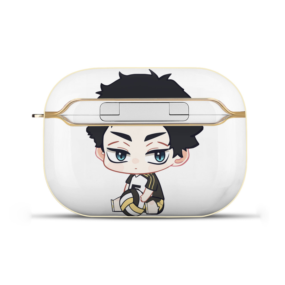 （画像用） ハイキュー!! Haikyu!! 【AirPods Pro用】ハードシェル保護ケース｜耐衝撃・防指紋・カラビナ付き商品仕様
