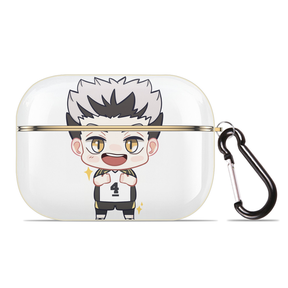 （画像用） ハイキュー!! Haikyu!! 【AirPods Pro用】ハードシェル保護ケース｜耐衝撃・防指紋・カラビナ付き商品仕様