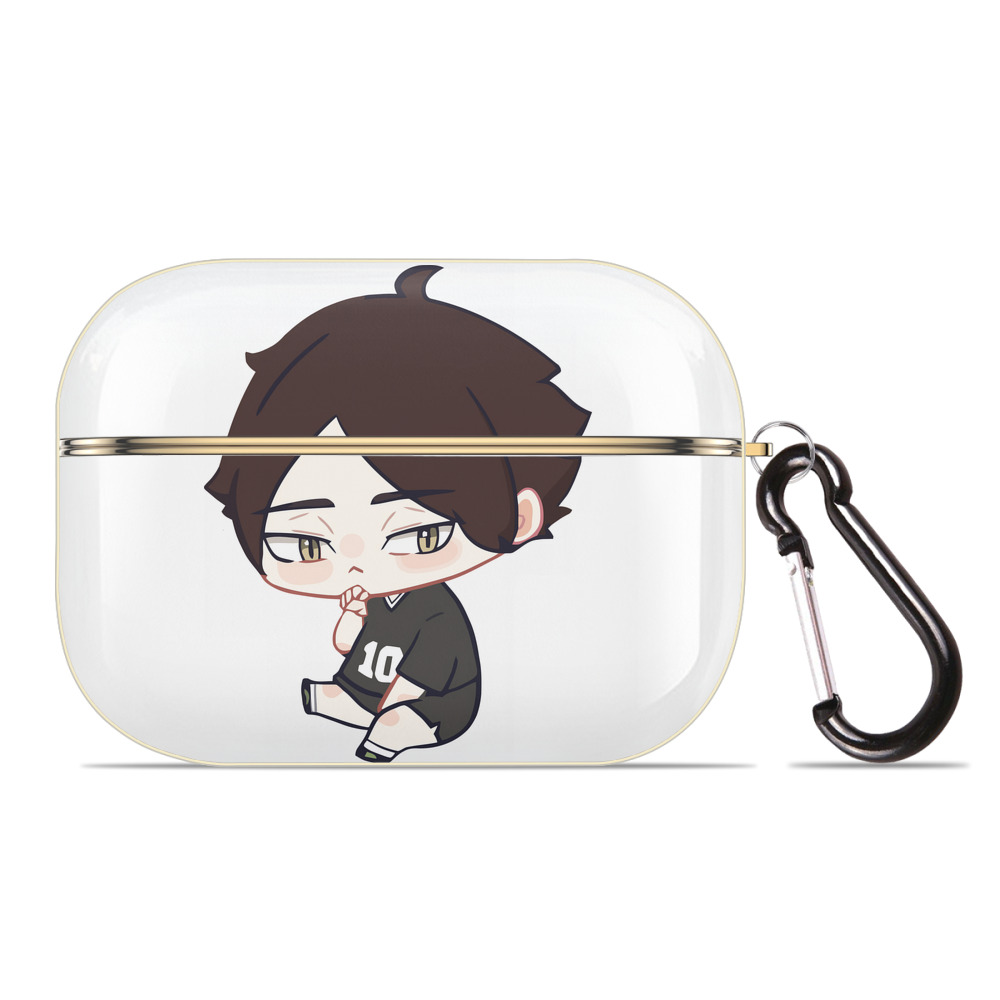 （画像用） ハイキュー!! Haikyu!! 【AirPods Pro用】ハードシェル保護ケース｜耐衝撃・防指紋・カラビナ付き商品仕様