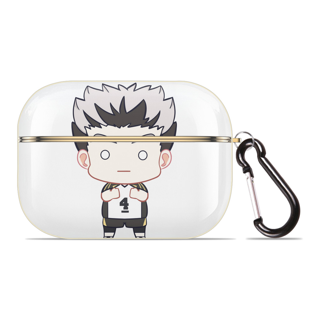 （画像用） ハイキュー!! Haikyu!! 【AirPods Pro用】ハードシェル保護ケース｜耐衝撃・防指紋・カラビナ付き商品仕様