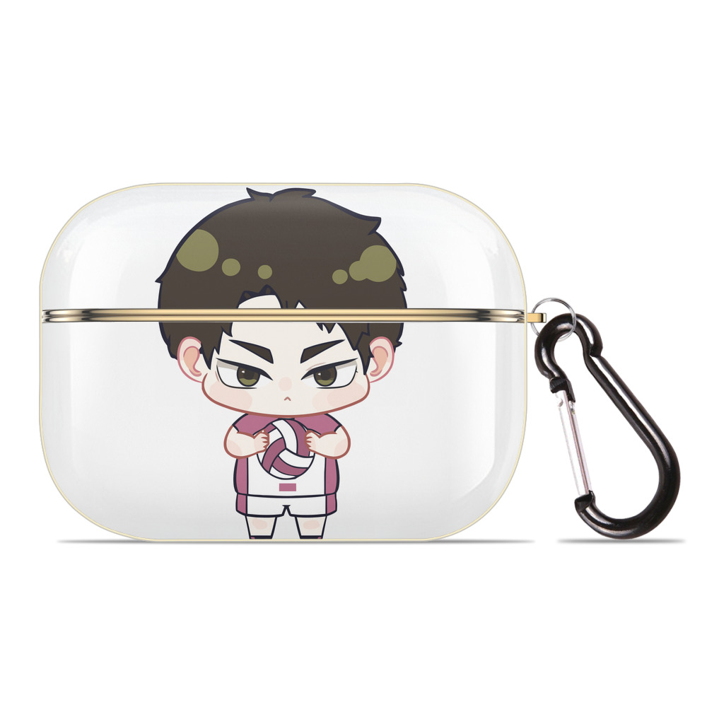 （画像用） ハイキュー!! Haikyu!! 【AirPods Pro用】ハードシェル保護ケース｜耐衝撃・防指紋・カラビナ付き商品仕様
