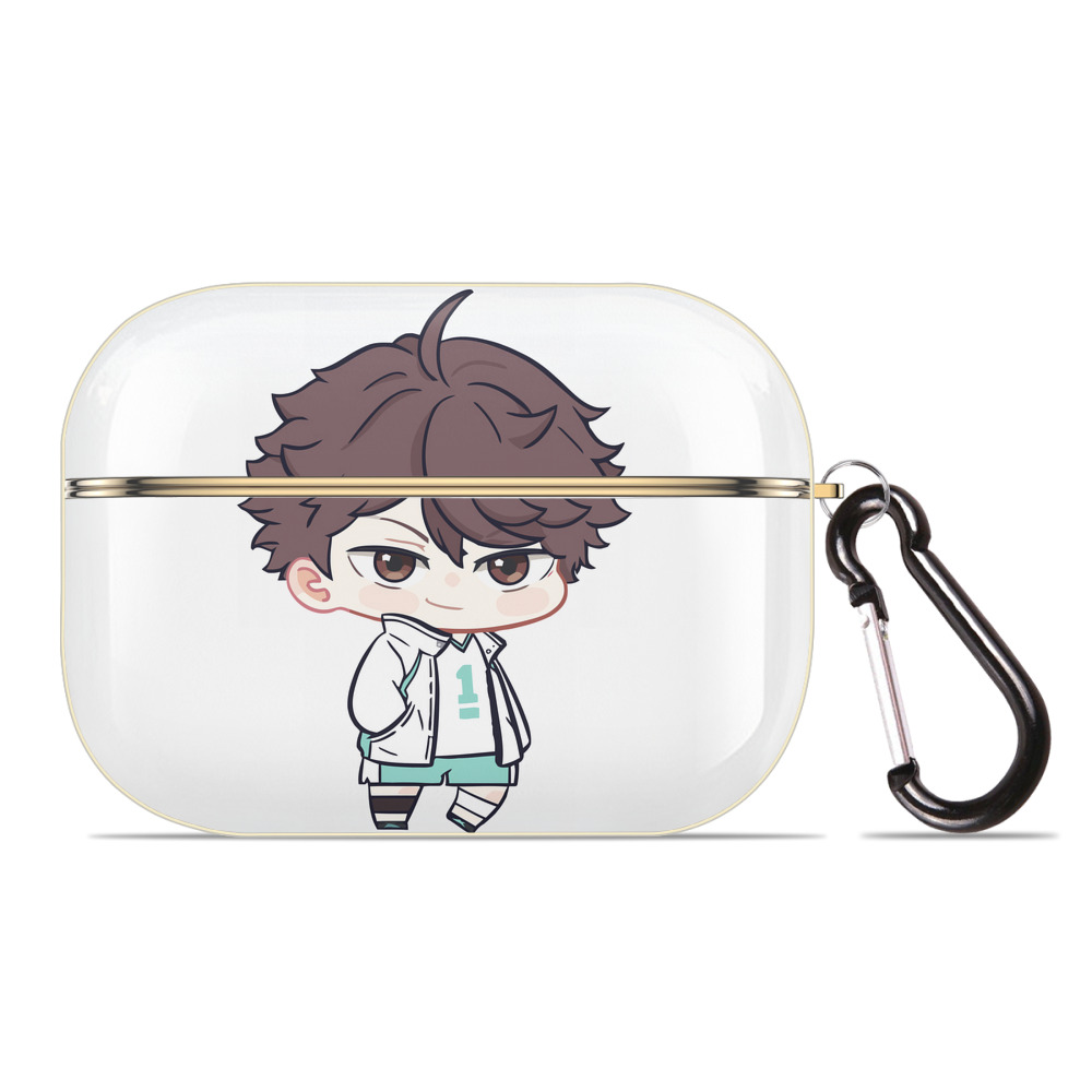 （画像用） ハイキュー!! Haikyu!! 【AirPods Pro用】ハードシェル保護ケース｜耐衝撃・防指紋・カラビナ付き商品仕様