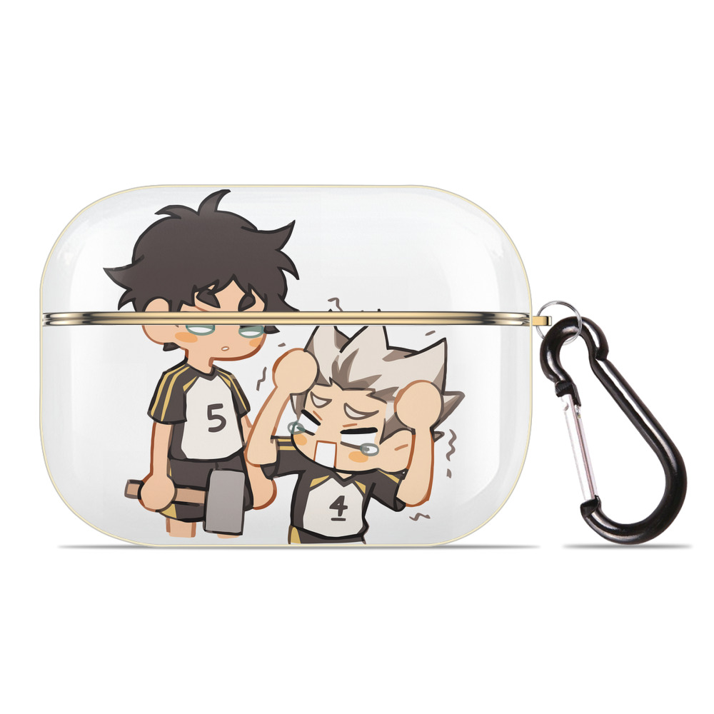 （画像用） ハイキュー!! Haikyu!! 【AirPods Pro用】ハードシェル保護ケース｜耐衝撃・防指紋・カラビナ付き商品仕様
