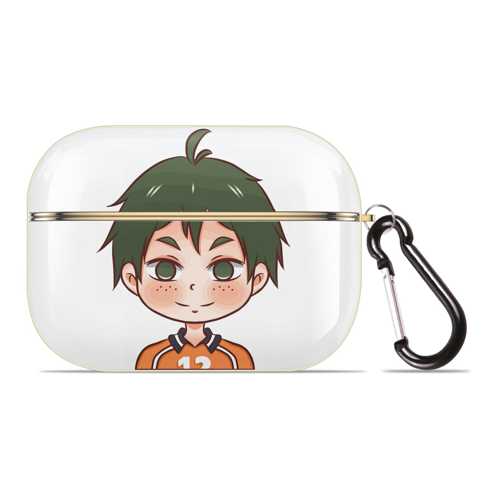 （画像用） ハイキュー!! Haikyu!! 【AirPods Pro用】ハードシェル保護ケース｜耐衝撃・防指紋・カラビナ付き商品仕様