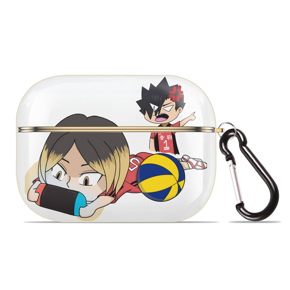 （画像用） ハイキュー!! Haikyu!! 【AirPods Pro用】ハードシェル保護ケース｜耐衝撃・防指紋・カラビナ付き商品仕様